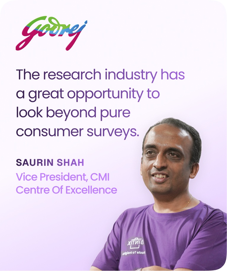 Saurin Shah, Godrej