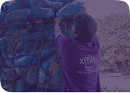 Pick-ups of waste from homes