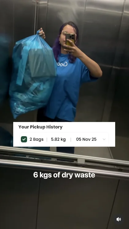 @satshyaa – Dry waste segregation for Bintix Recycling