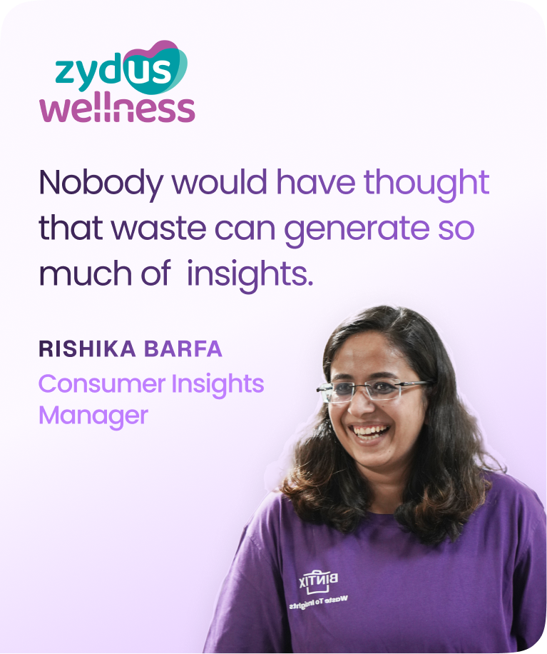 Rishika Barfa, Zydus Wellness